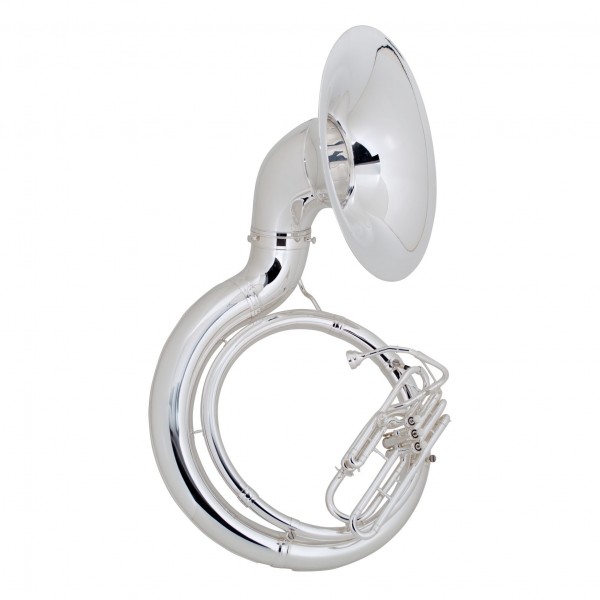 King 2350W Sousaphone, Silver Plate