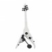 Wood Viper 5 String Electric Violin, Pearlised White