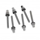 DW True Pitch Tension Rods - 6 pieces