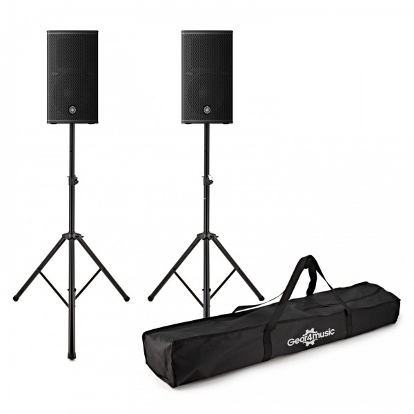 Yamaha CHR10 10" Passive PA Speaker Pair with Stands