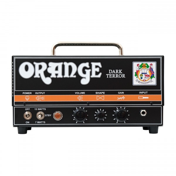 Orange Dark Terror Guitar Amp Head (Front)