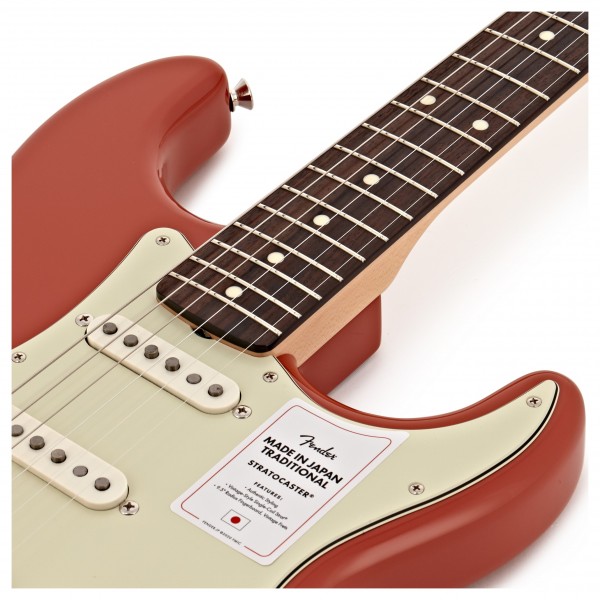 Fender MIJ Traditional 60s Stratocaster, Fiesta Red at Gear4music