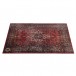 Drum n Bass Vintage Perzský pódiový koberec na bicie, originál červený 130 cm x 90 cm
