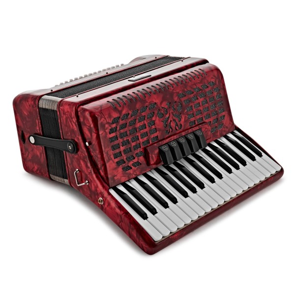 Deluxe Accordion by Gear4music, 48 Bass