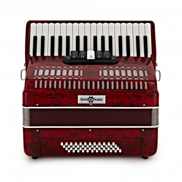 Deluxe Accordion by Gear4music, 48 Bass