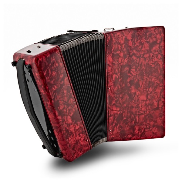 Deluxe Accordion by Gear4music, 48 Bass