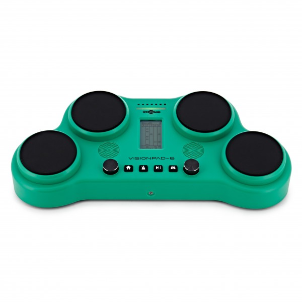 VISIONPAD-6 Electronic Drum Pad Pack by Gear4music, Green