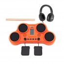 VISIONPAD-6 Electronic Drum Pad Pack, Orange