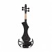 GEWA Novita 3.0 Electric Violin with adapter, Black - Back