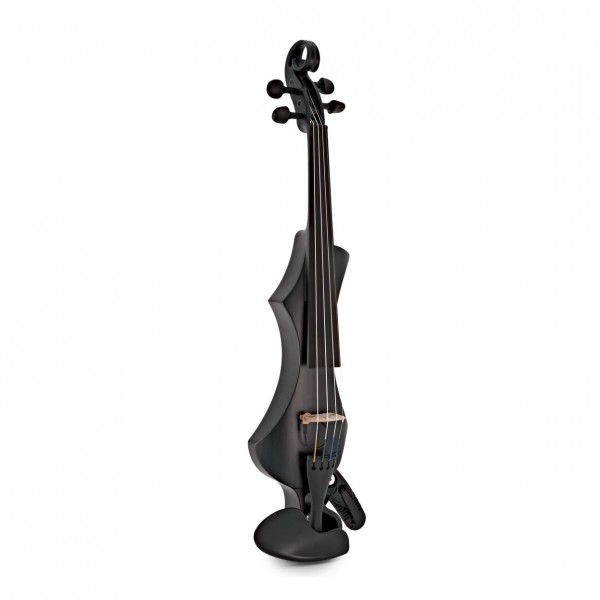 GEWA Novita 3.0 Electric Violin, Black, Instrument Only