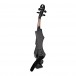 GEWA Novita 3.0 Electric Violin, Black, Instrument Only - Back