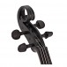 GEWA Novita 3.0 Electric Violin, Black, Instrument Only - Head
