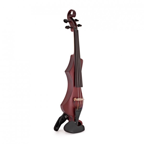 GEWA Novita 3.0 Electric Violin, Red Brown, Instrument Only