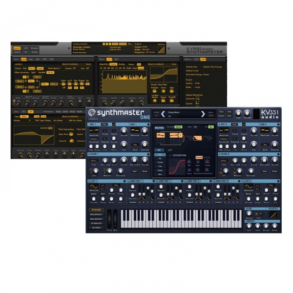 KV331 SynthMaster & SynthMaster One, Digital Delivery - Full Bundle