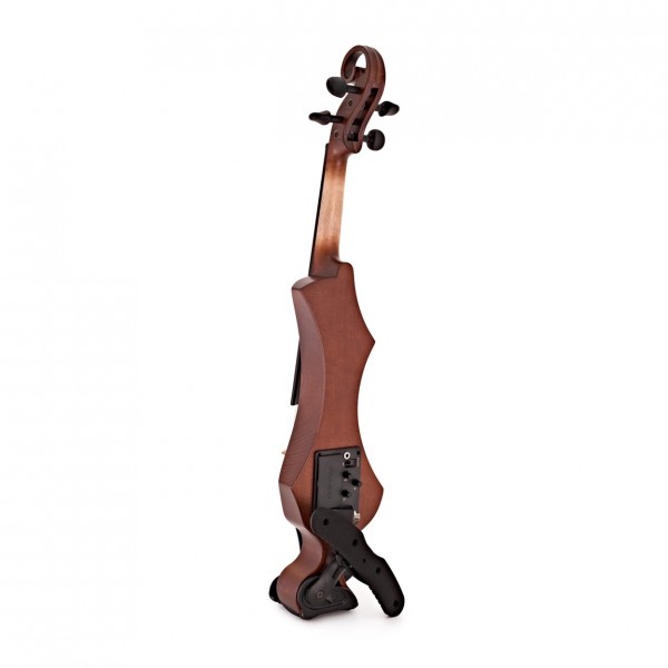 GEWA Novita 3.0 Electric Violin, Gold Brown, Instrument Only - Back