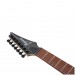 Ibanez RGA742FM, Trans Gray Flat headstock