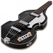 Hofner Ignition Violin Bass, SE Bassman, Black