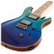 PRS Ltd Edition Custom 24 Wood Library, 10 Top Blue Fade #0322851