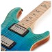 PRS Ltd Edition Custom 24 Wood Library, 10 Top Blue Fade #0322851