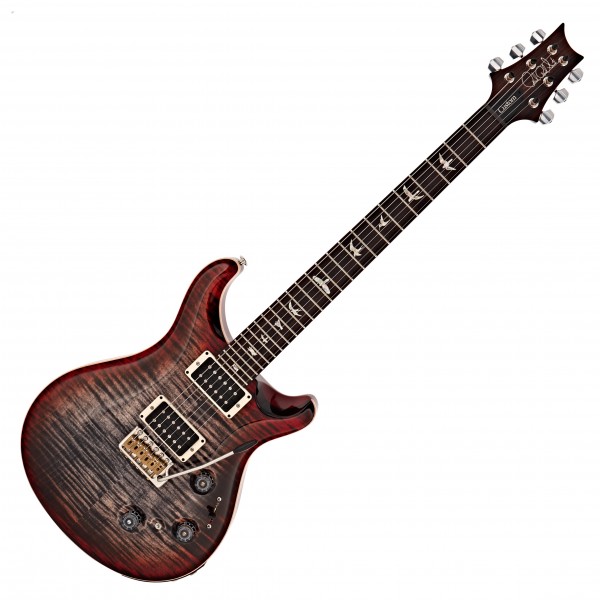 PRS Custom 24 Piezo, Charcoal Cherry Burst #0325920