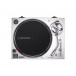 Audio Technica AT-LP120XUSB Direct Drive Turntable with USB, Silver - top