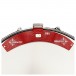 Snareweight M80 Snare Dampening System, Oxblood Red