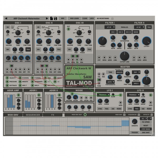TAL Mod Synthesizer, Digital Delivery
