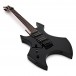 Harlem X Left Handed Electric Guitar by Gear4music, Black