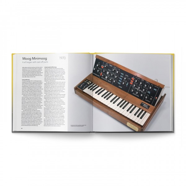 Push Turn Move Synth Gems 1 Hardcover Book - Minimoog