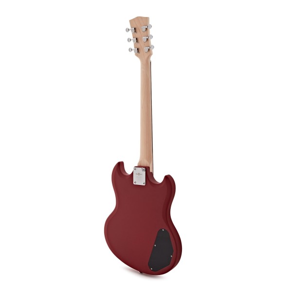 Brooklyn Left Handed Electric Guitar Red, 10W Guitar Amp & Accessory Pack