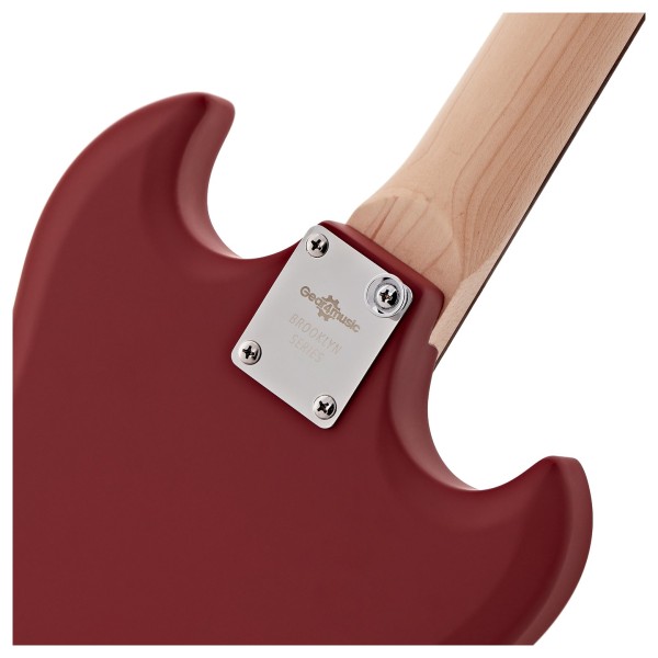 Brooklyn Left Handed Electric Guitar Red, 10W Guitar Amp & Accessory Pack