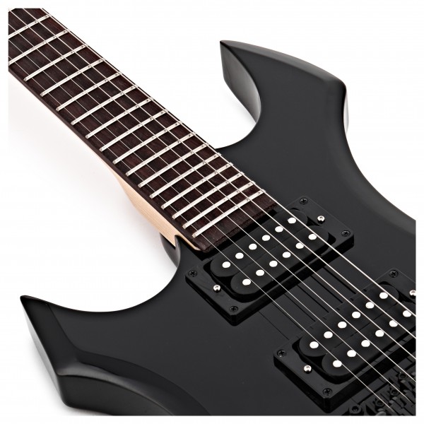 Harlem X Left Handed Electric Guitar + 15W Amp Pack, Black