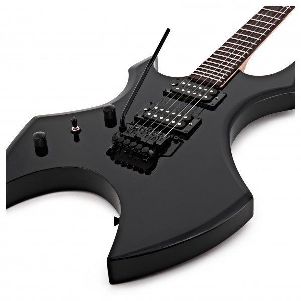 Harlem X Left Handed Electric Guitar + 15W Amp Pack, Black