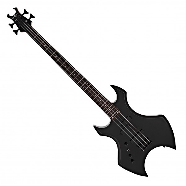 Harlem X Left Handed Bass Guitar + 15W Amp Pack, Black