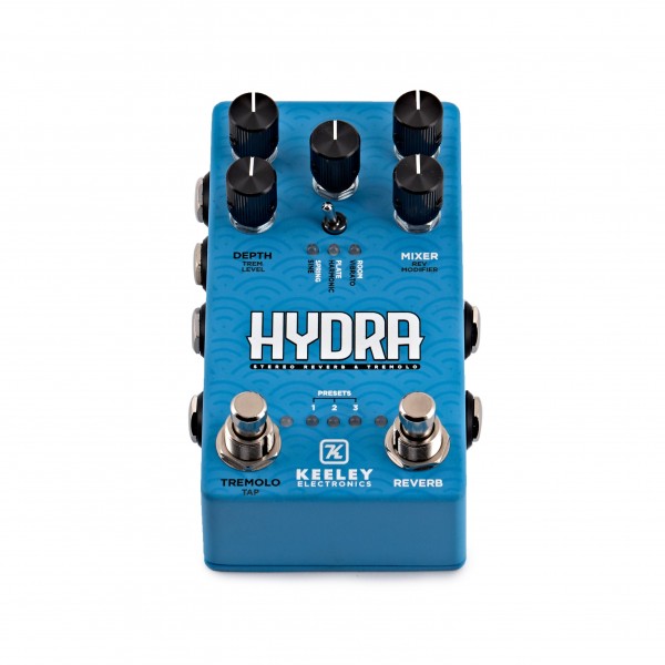 Keeley Hydra Stereo Reverb & Tremolo at Gear4music