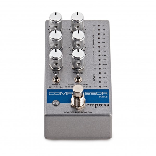 Empress Effects Compressor Mk2, Silver | Gear4music