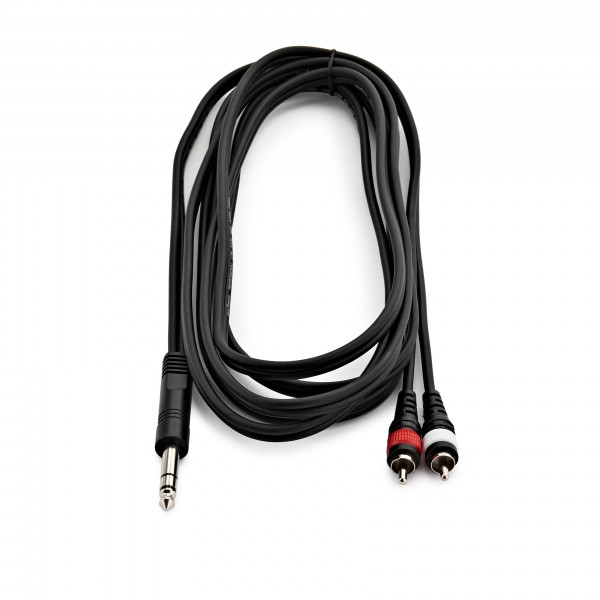 Stereo Jack - Phono (2x) Cable, 2m