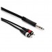 Stereo Jack - Phono (2x) Cable, 2m