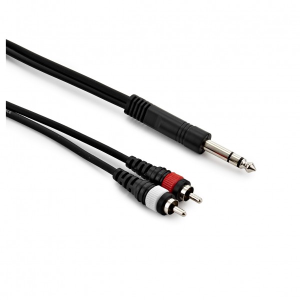 Stereo Jack - Phono (2x) Cable, 3m