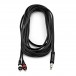 Stereo Jack - Phono (2x) Cable, 6m