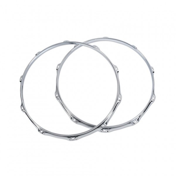 DW Hoop True Hoops 14" Chrome - Pair