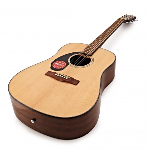 Fender CD-60S Left Handed Acoustic, Natural