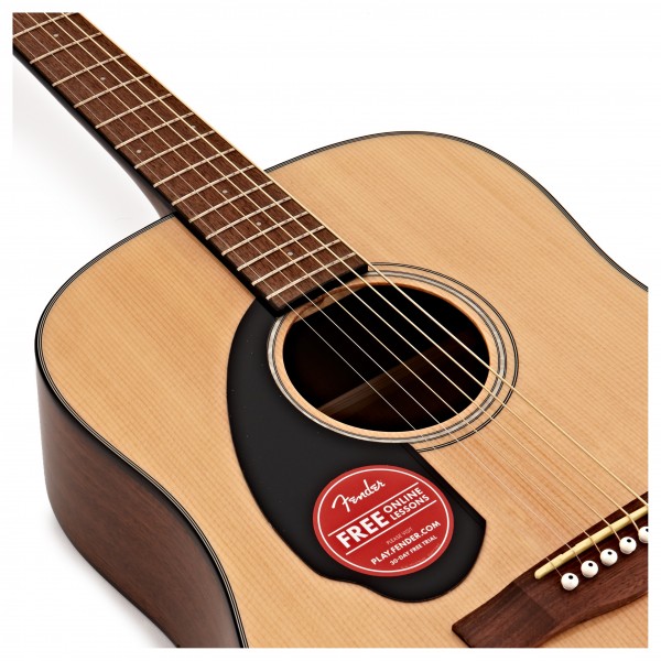 Fender CD-60S Left Handed Acoustic, Natural