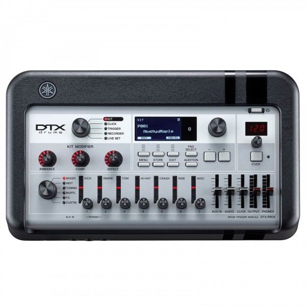 Yamaha DTX10K-X Electronic Drum Kit, Real Wood - Module
