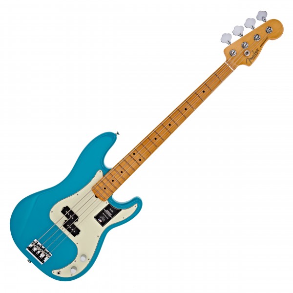 Fender American Pro II Precision Bass MN, Miami Blue