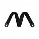 Fender Quick Grip Locking End Strap, Black Polypro, 2"