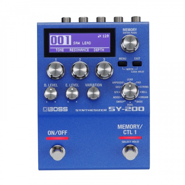 Boss SY-200 Guitar/Bass Synthesizer Pedal
