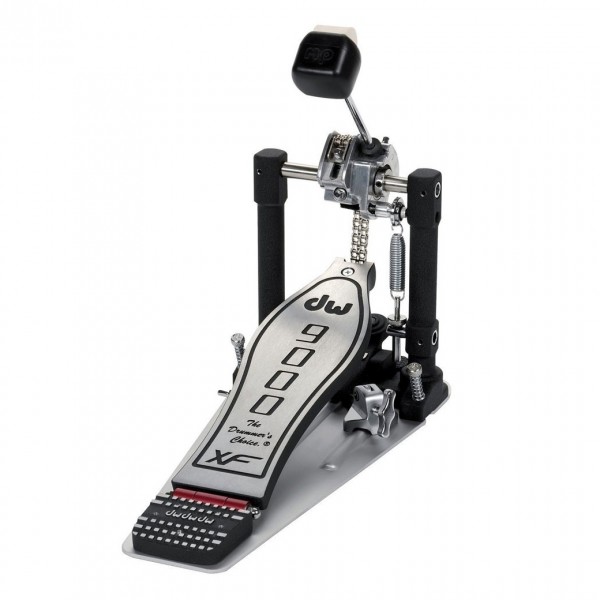 DW 9000 Series Extended Foot Plate Single Pedal