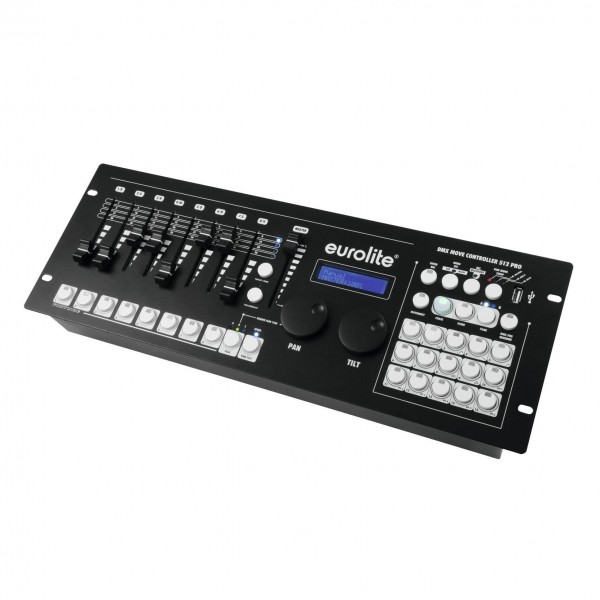 Eurolite Move 512 Pro DMX Controller Angle