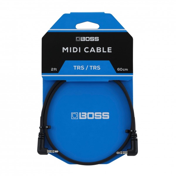 Boss BCC-2-3535 3.5mm TRS MIDI Cable, 2ft/60cm